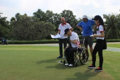 Golfen met een extra uitdaging: vanuit een rolstoel